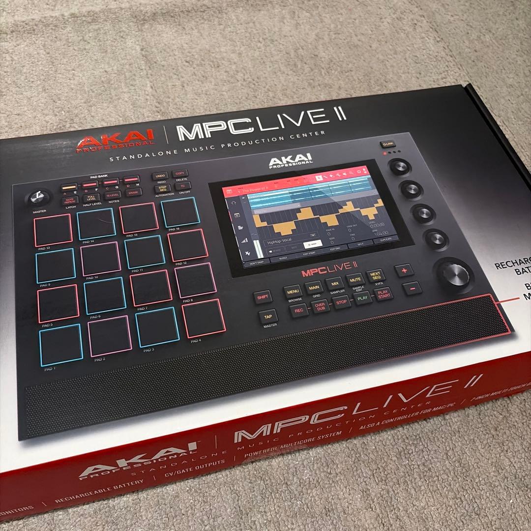Akai Professional Midi Keyboards Pads Mpc Live Ii
