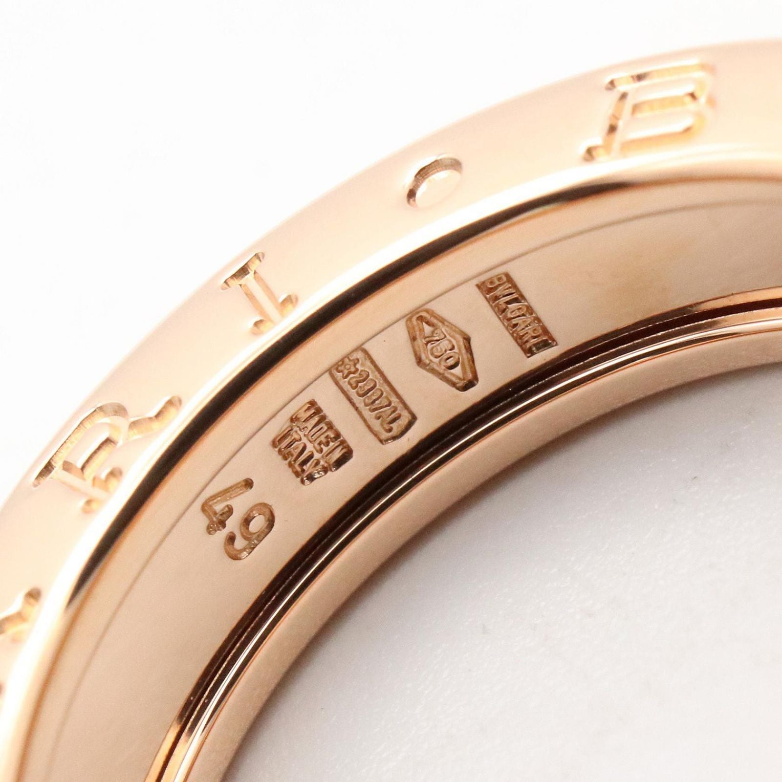 Bvlgari Ring B-Zero1 1 36003 K18Pg Used A