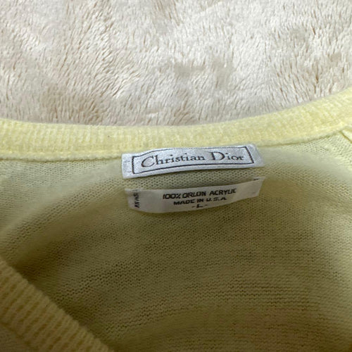 Vintage Dior Knitted Tops Sweaters 90S Christian Usa