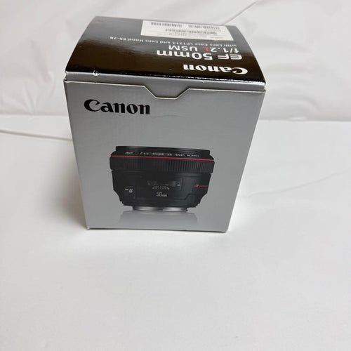 Canon Lens (Single Focus) Ef50Mm F1.2L Usm