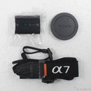 Sony Mirrorless Interchangeable Lips 7 Iii Ilce-7M3 344