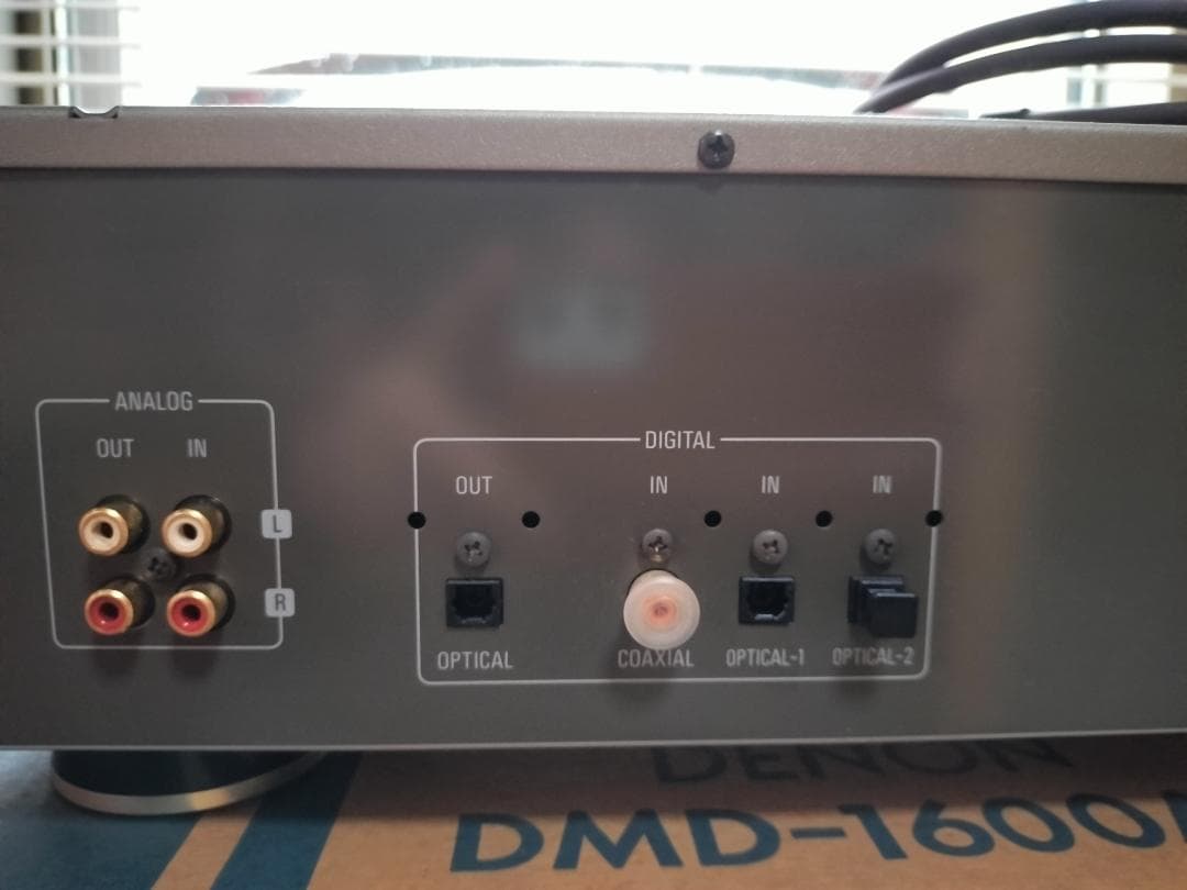 Denon Cd Md Cassette Deck Dmd-1600Al