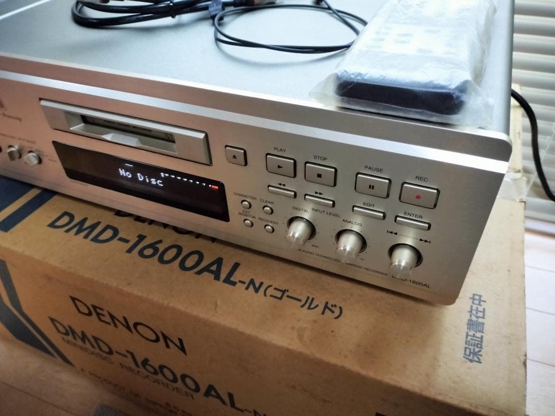 Denon Cd Md Cassette Deck Dmd-1600Al