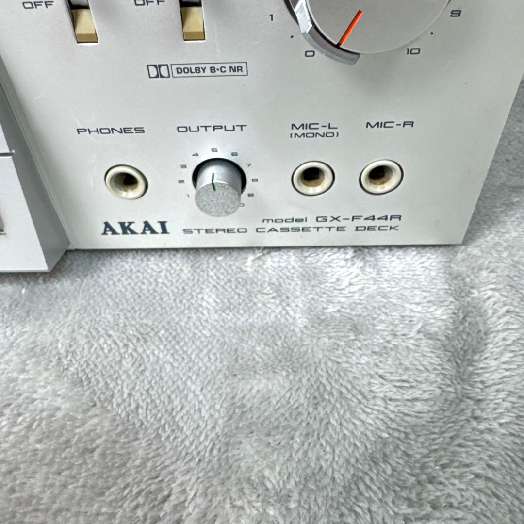 Cd, Md Cassette Decks B08 Akai Gx-F44R