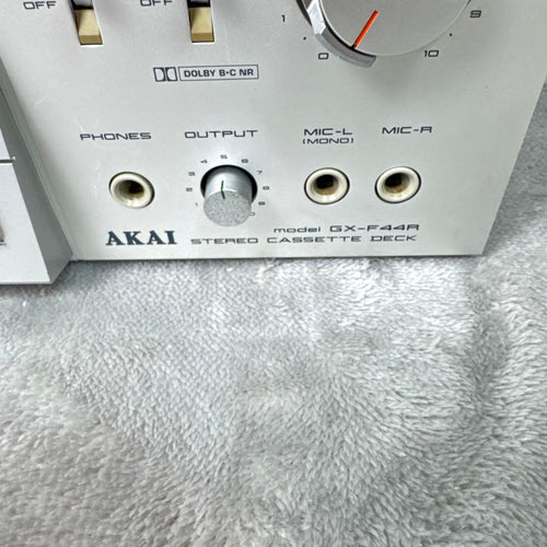 Cd, Md Cassette Decks B08 Akai Gx-F44R
