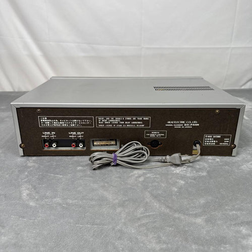 Cd, Md Cassette Decks B08 Akai Gx-F44R