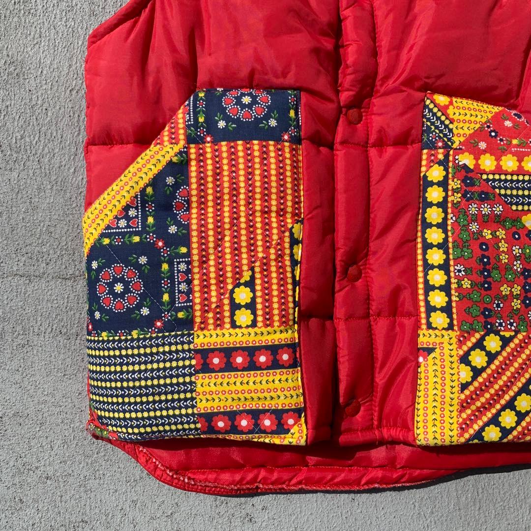 King Louie Quilting Vest/Down Vest 80S Usa Pro Fit