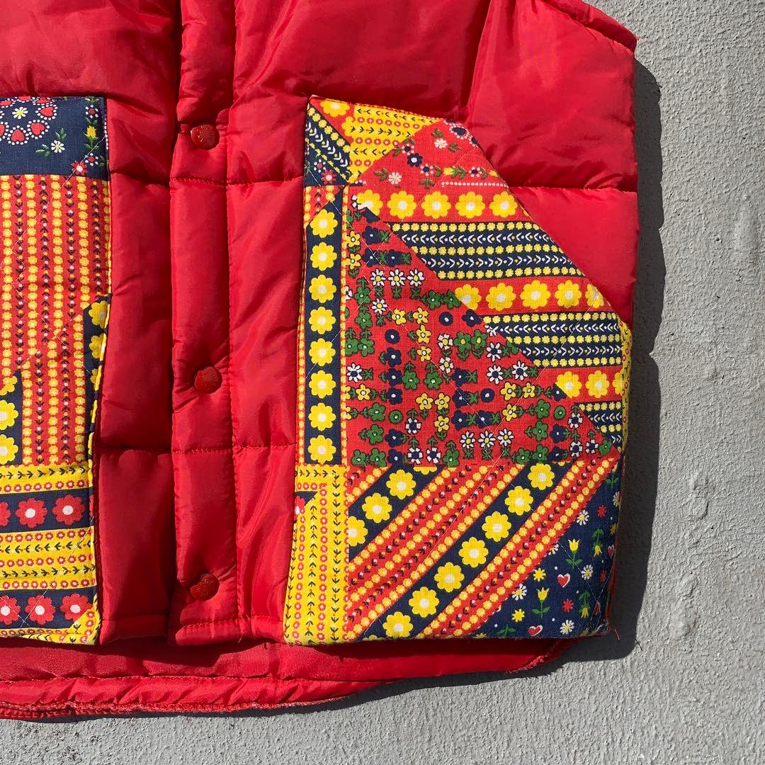 King Louie Quilting Vest/Down Vest 80S Usa Pro Fit