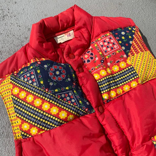 King Louie Quilting Vest/Down Vest 80S Usa Pro Fit