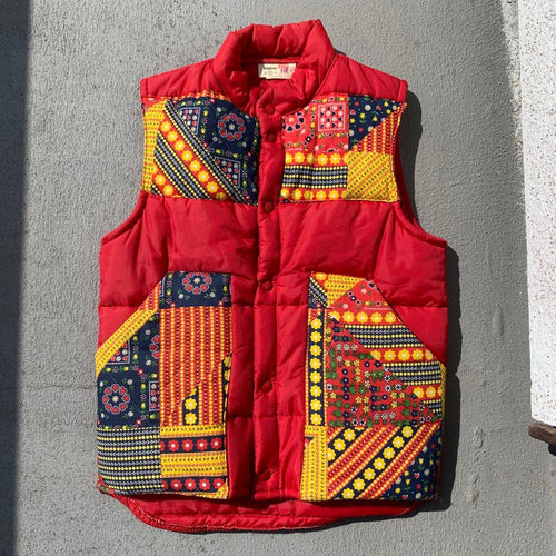 King Louie Quilting Vest/Down Vest 80S Usa Pro Fit