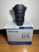 Kenkotokina Zoom Lenses Tokina At-X 14-20Mm F2 Pro Dx