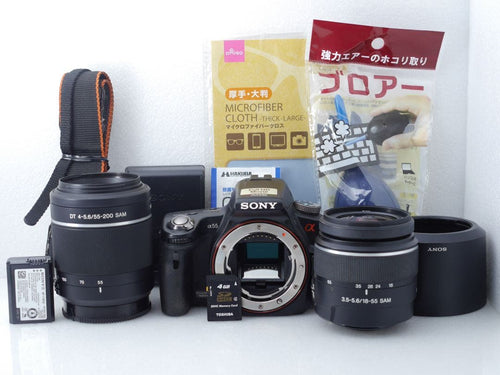 Sony Digital Slrs 55 Slt-A55V