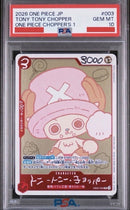 Bandai One -Piece Card Game Psa10 Eb02-003 Tony Chopper