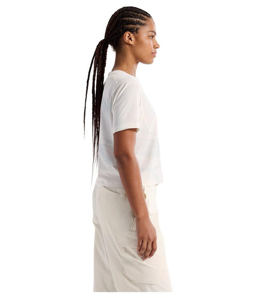 Arc'Teryx Long Sleeve Sunna Speed Bird Crop Arctic Silk