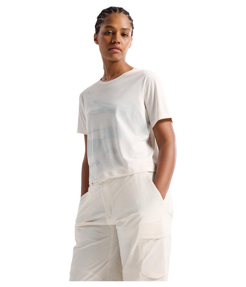 Arc'Teryx Long Sleeve Sunna Speed Bird Crop Arctic Silk