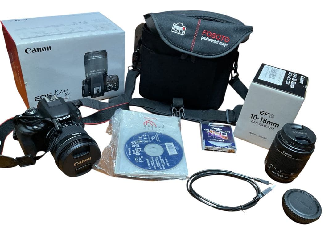 Canon Digital Slr Eos Kiss X7 Ef-S 18-55Mm