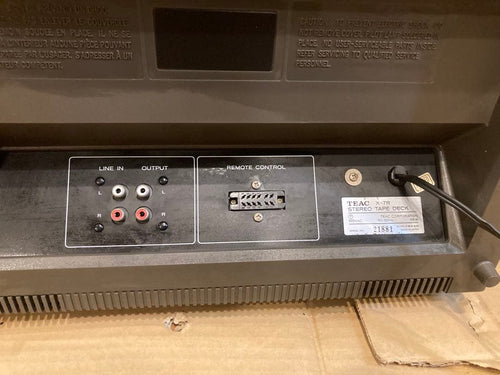 Teac Open-Reel Players E) X-7R