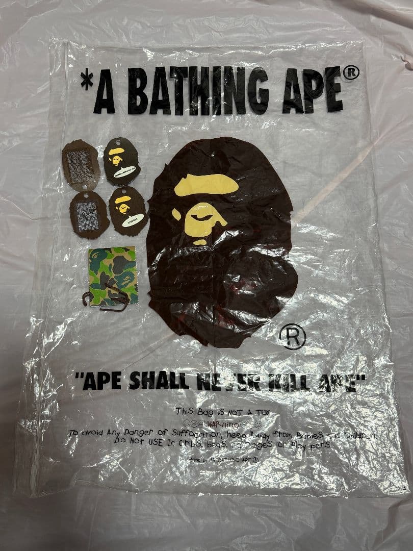 A Bathing Ape Tote Bags Abc Camo Bag L