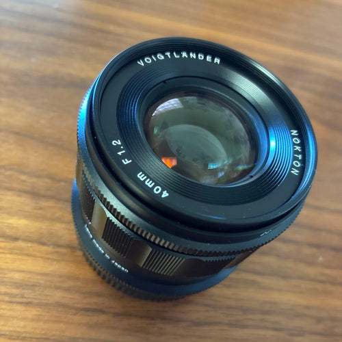 Cosina Lens (Single Focus) Nokton F1.2 Z
