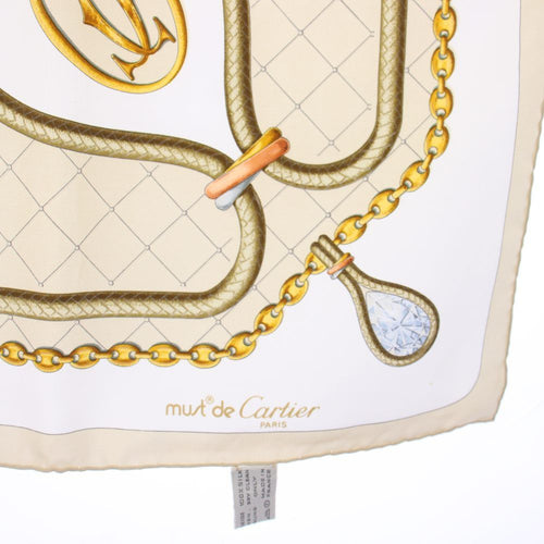 Cartier Bandana Scarf Must De /Tk Oh Gy18