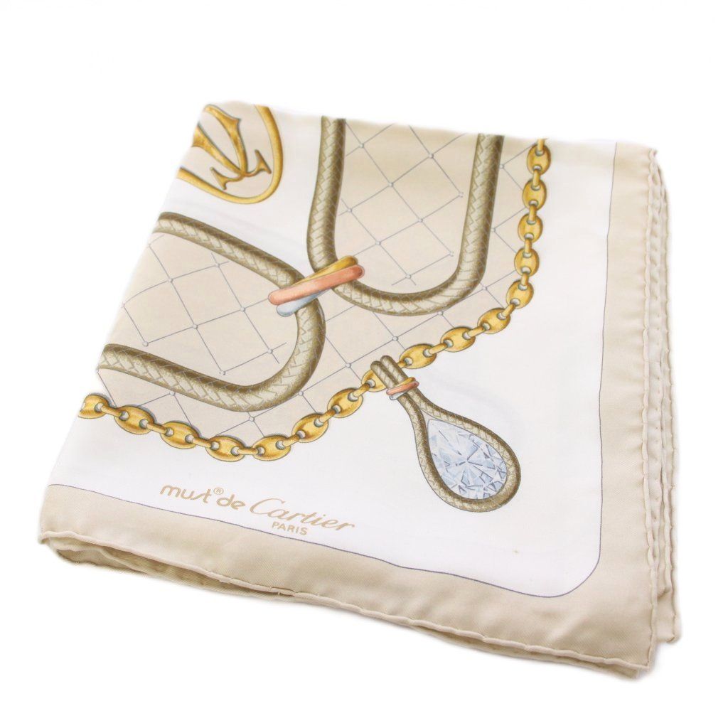 Cartier Bandana Scarf Must De /Tk Oh Gy18