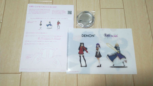 Denon Wireless Headphones Ah-Gc20 Fate Stay Night 3000