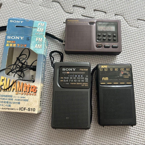 Radios Radio Cassette Players 3 Sony Panasonic