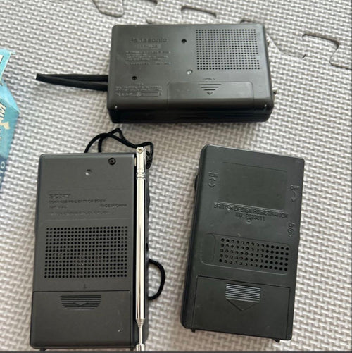 Radios Radio Cassette Players 3 Sony Panasonic