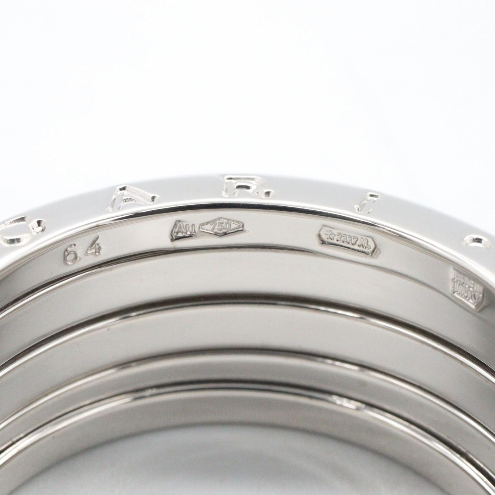 Bvlgari Ring B-Zero1 4 K18Wg Used A