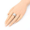 Bvlgari Ring B-Zero1 4 K18Wg Used A