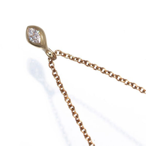 Tiffany Necklace K18Yg #191014