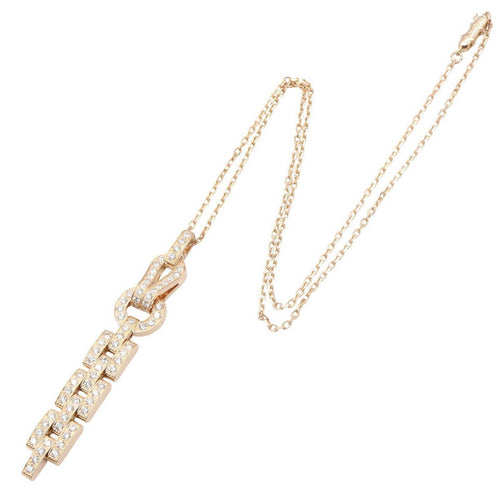 Cartier Necklace 44.5 K18Pg Used A
