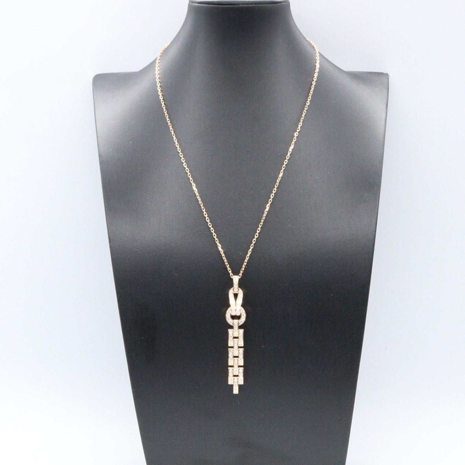 Cartier Necklace 44.5 K18Pg Used A
