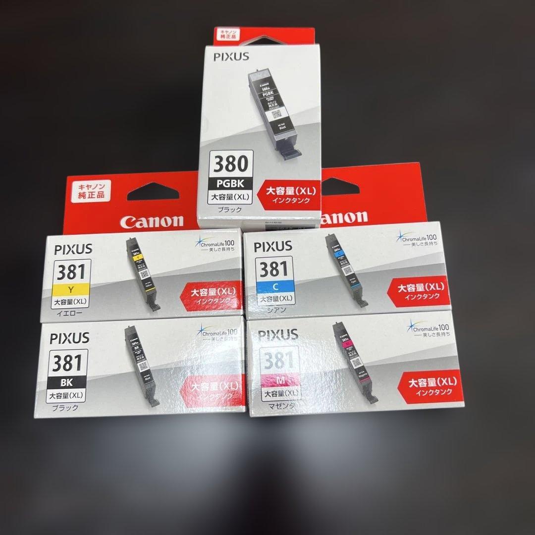 Ink Cartridge/Refilled Canon Bci-380Xl 381Xl 5 Pgbk Bk C M Y