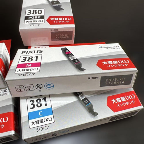 Ink Cartridge/Refilled Canon Bci-380Xl 381Xl 5 Pgbk Bk C M Y