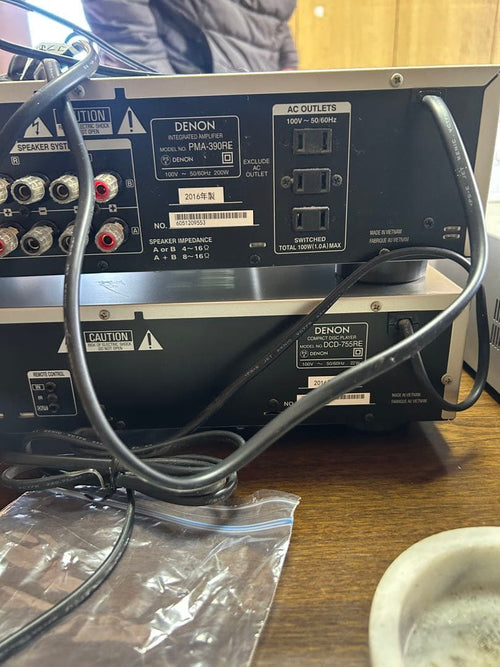 Denon Av Amplifier Pma-390Ae Cd Dcd-755Re