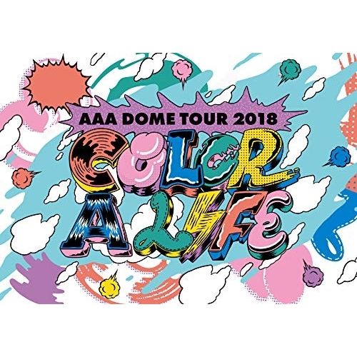 Japanese Music Dvd Aaa Dome Tour 2018 Color A Life (2Dvd(