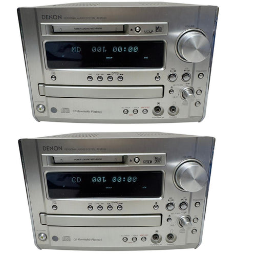 Denon Mini Component Systems Cd Md D-Mg33