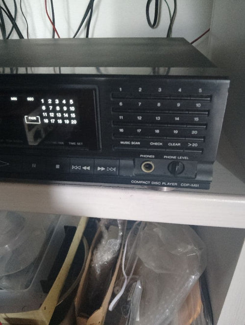 Cd Sacd Players Sony Cdp-M51