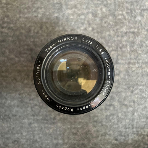 Nikon Zoom Lenses Zoom-Nikkor Auto 80-200Mm F4.5