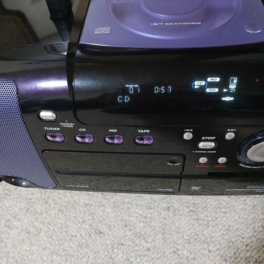 Kenwood Cd Md Cassette Deck Mdx-F1