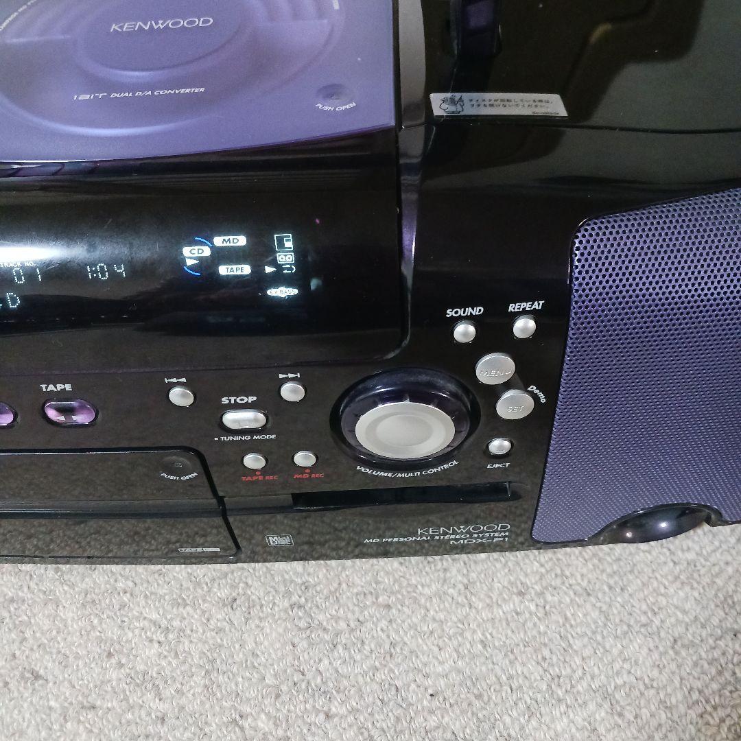 Kenwood Cd Md Cassette Deck Mdx-F1