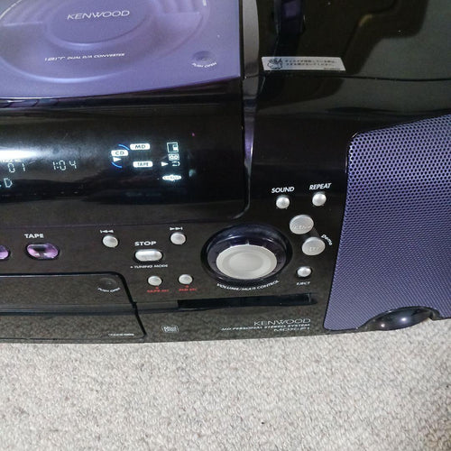 Kenwood Cd Md Cassette Deck Mdx-F1