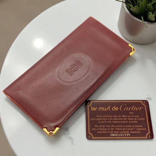 Cartier Long Wallet 80