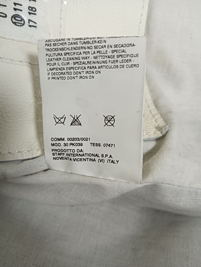 Maison Martin Margiela Single Biker Jackets 02Ss