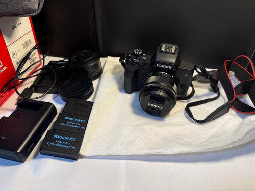 Canon Mirrorless Interchangeable Lips Eos Kiss M2