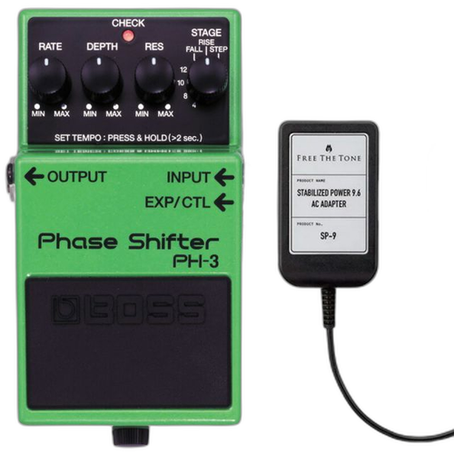 Guitar Effector Boss Ph-3 Phase Shifter Ac Free The Tone Sp-9