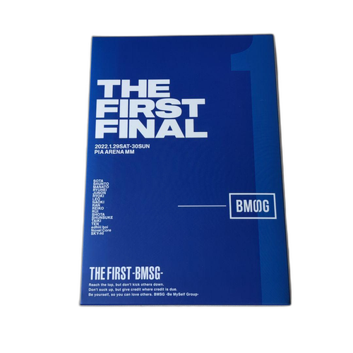 Music Be:First The First Final Dvd