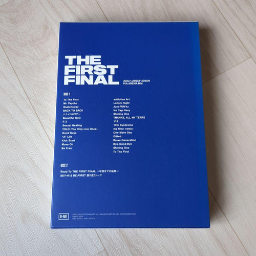 Music Be:First The First Final Dvd