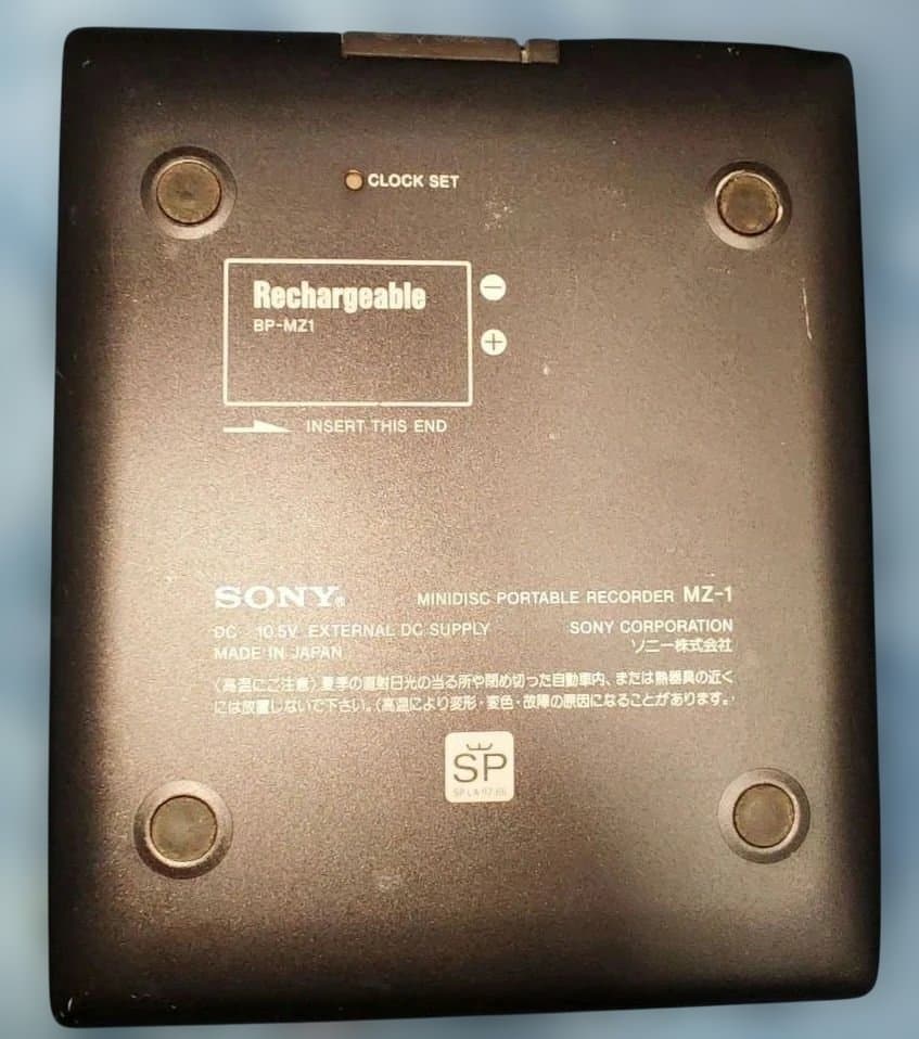 Sony Portable Md Players Mz-1